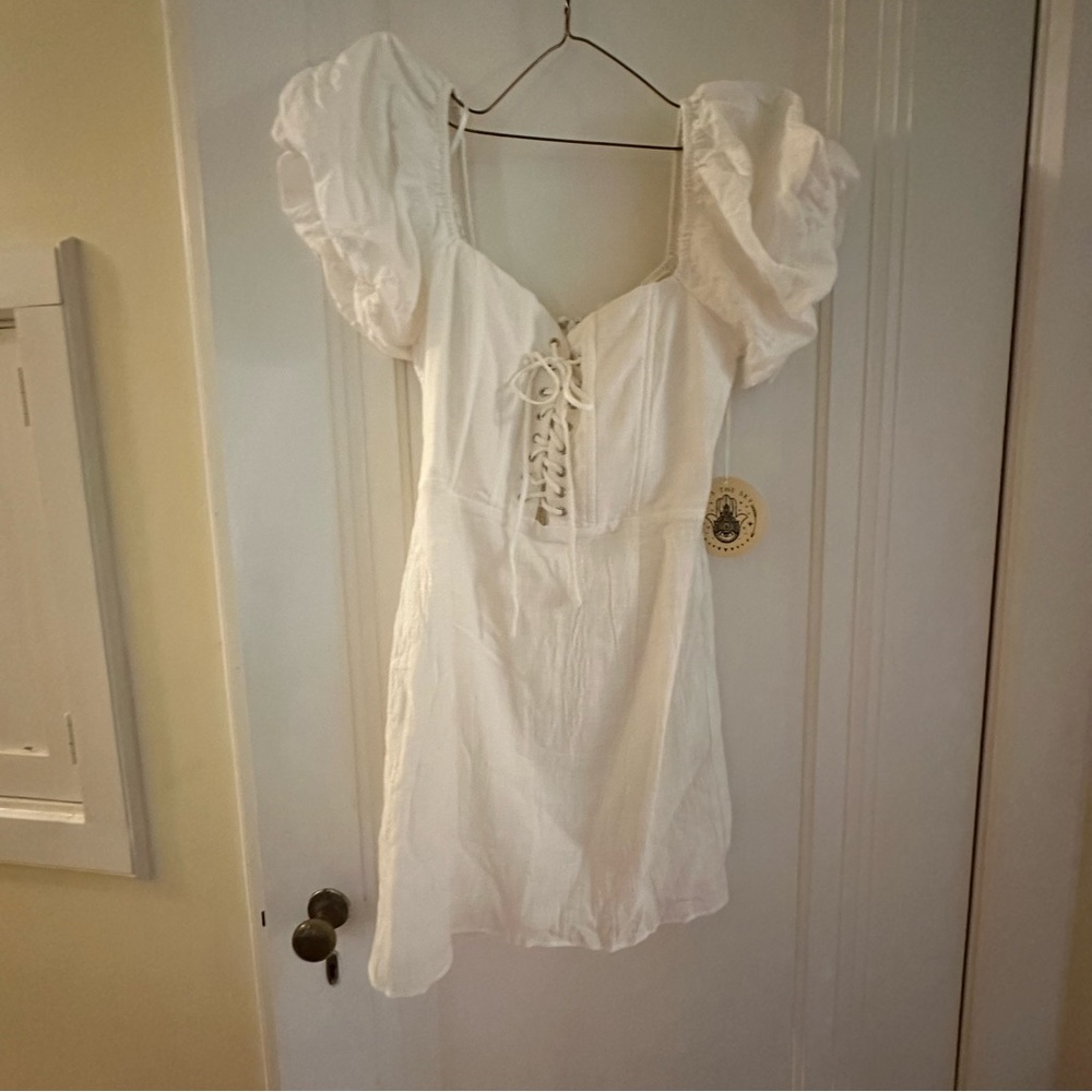White Kiss The Sky Dress